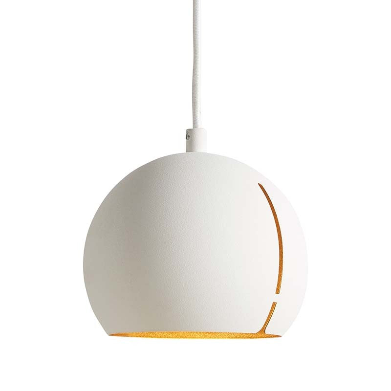 Woud Gap Rund pendel i hvid