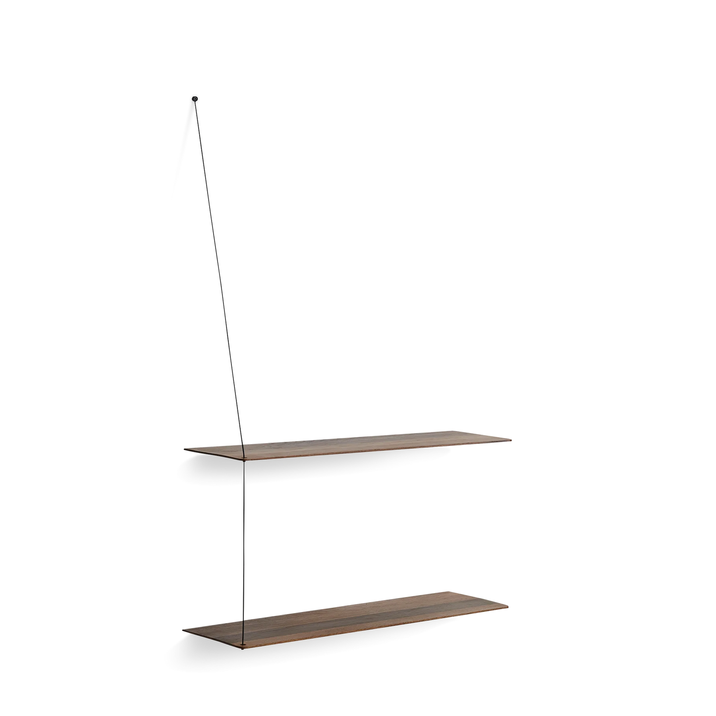 Woud Stedge 80cm hylde i røget eg