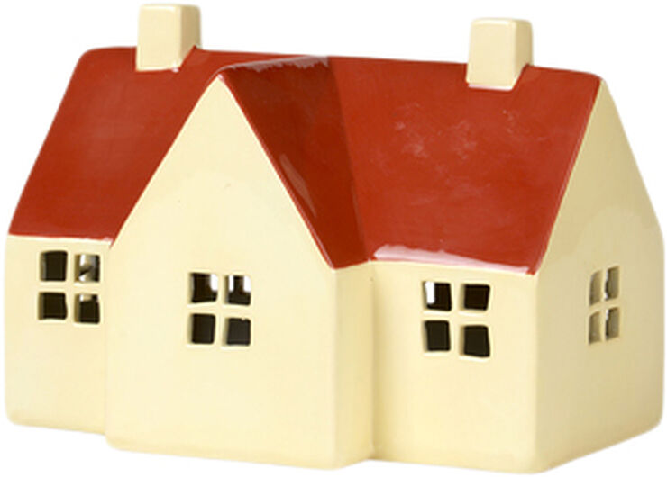 Broste Copenhagen Lyshus gul/orange