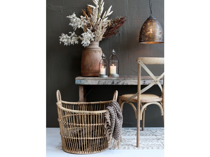 Opbevarings kurv fra Chic antique i rattan