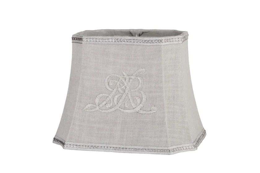 Plain Linen lampeskærm 18x18 cm. sand