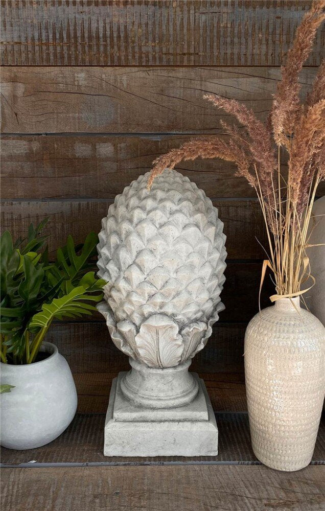 Lene Bjerre Karol opsats cement 58 cm