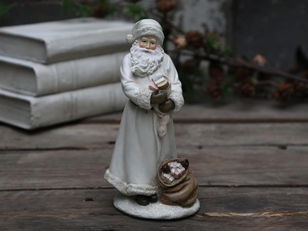 Chic Antique Julemand med gavesæk vintage