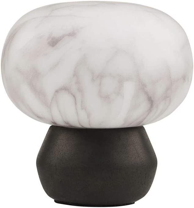 Lanterne Fog Sort og Hvid marmor