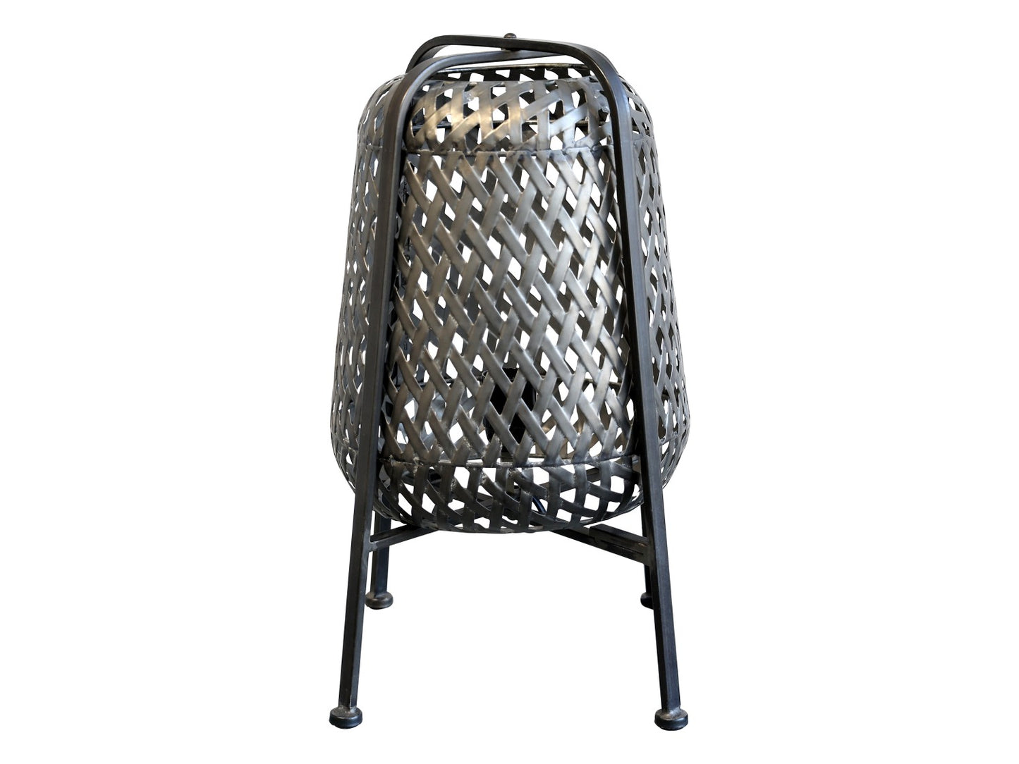 Lampe i flet H44,5/Ø25 cm