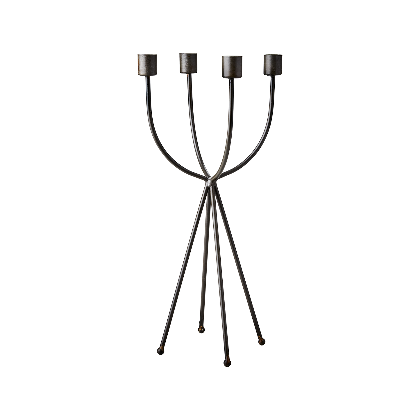Thomas Candelabra Lysestage grå medium