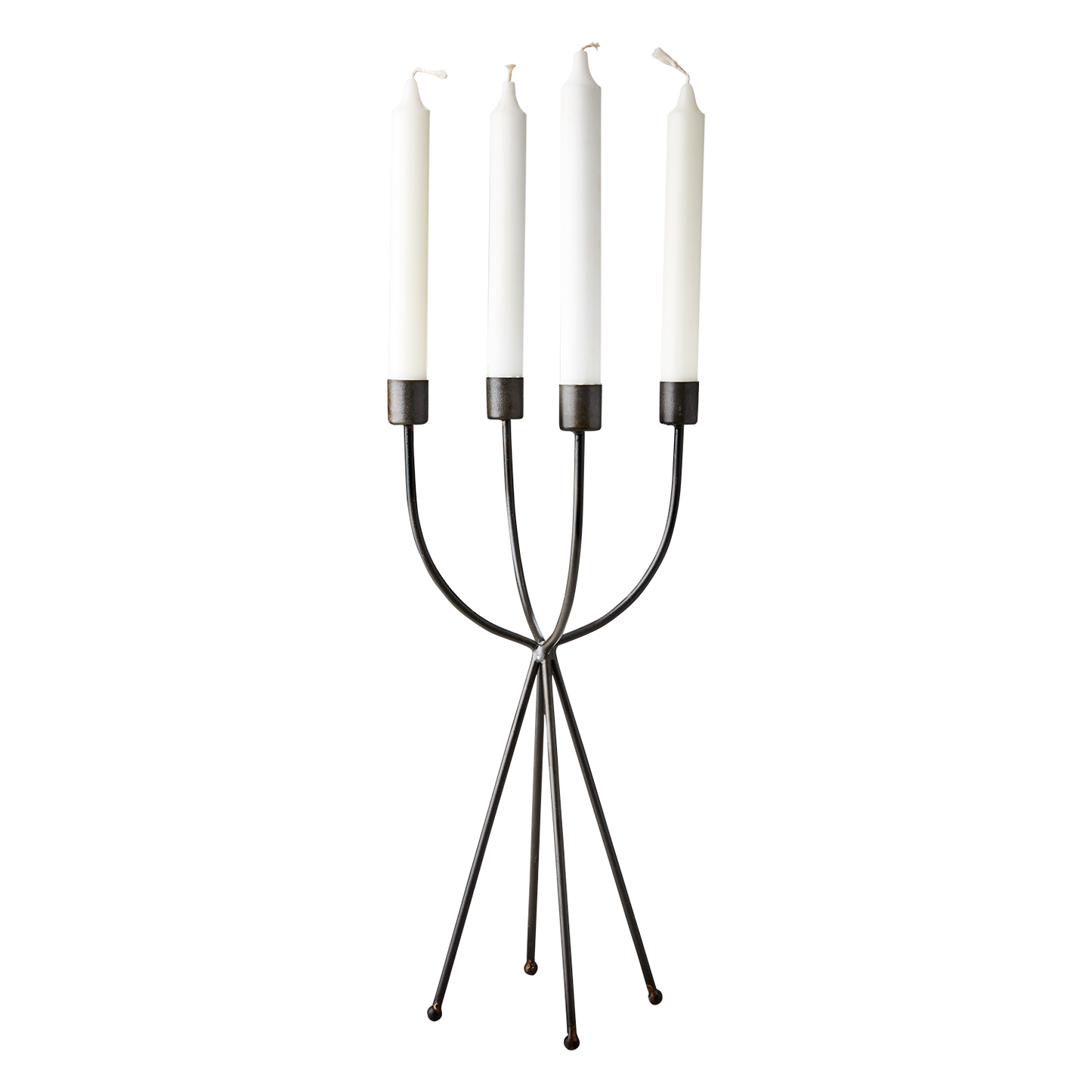 Thomas Candelabra Lysestage grå medium