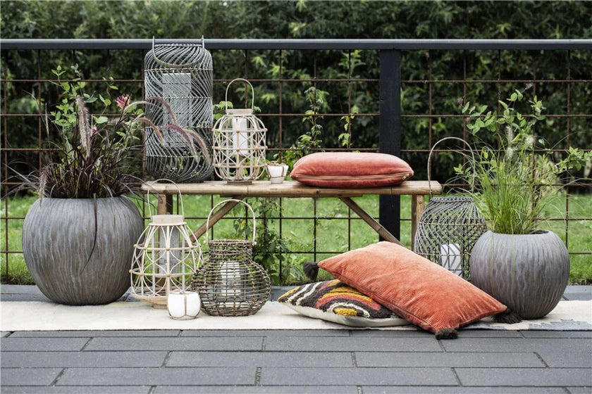 Outdoor dekorationslys H9,5 cm. hvid