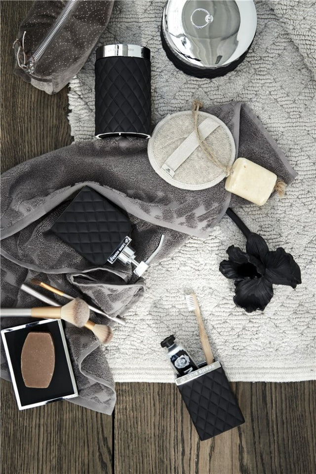 Portia sæbeholder 13x10 cm. sort