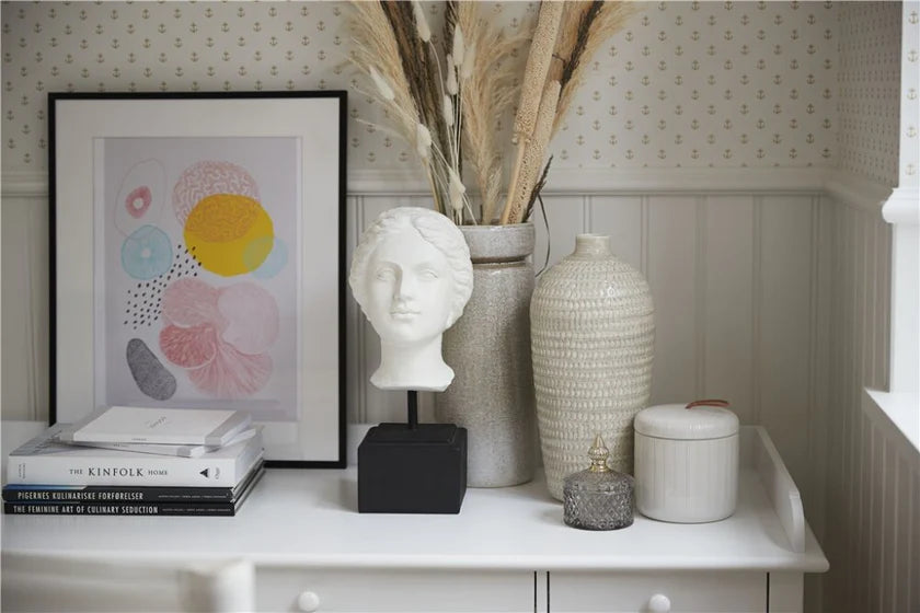 Miya krukke H17,5 cm. mørkegrå