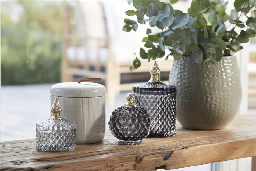 Miya krukke H10,5 cm. lysegrå