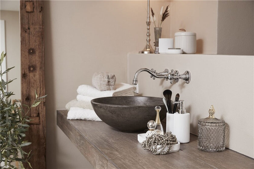 Miya krukke H17,5 cm. lysegrå