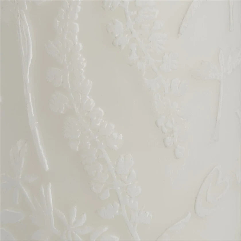 Lupia bloklys H20 cm. hvid