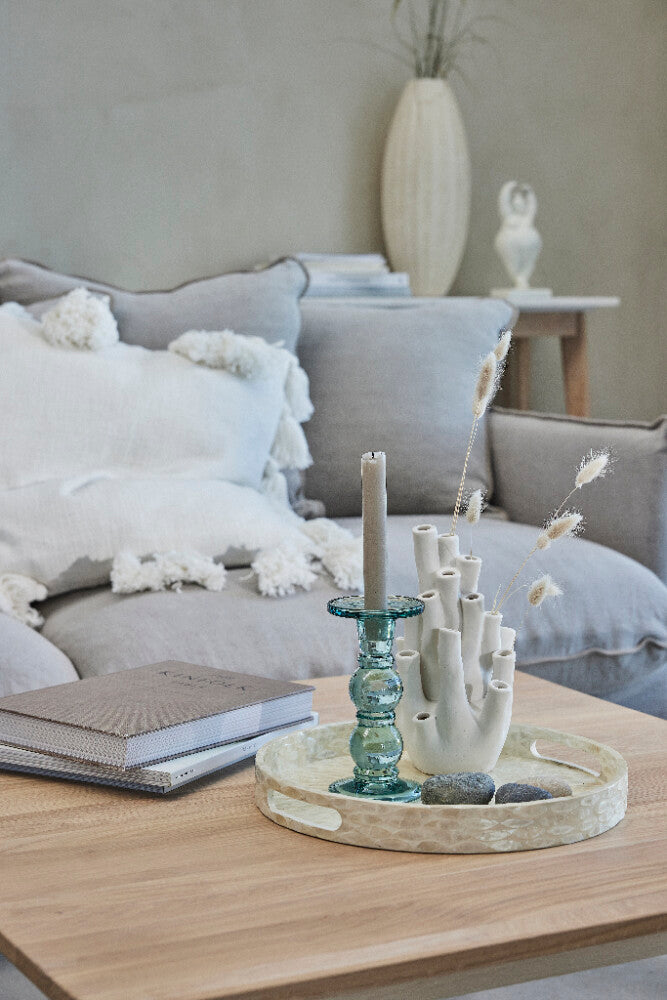 Dekoration Corise i hvid