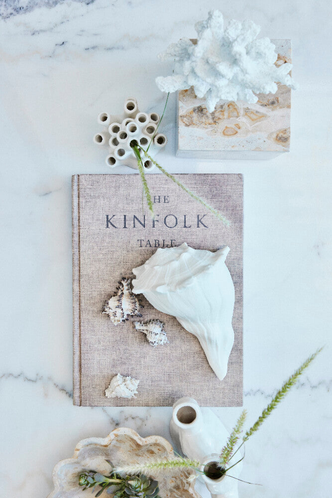 Dekoration Corise i hvid