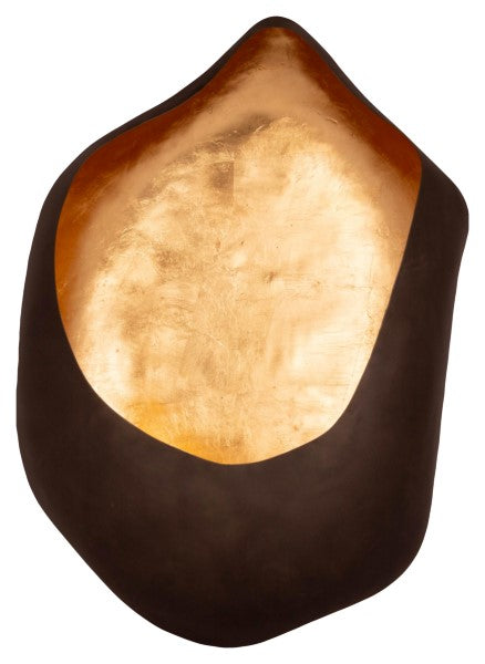 Stor væglanterne i varme toner 56,5cm