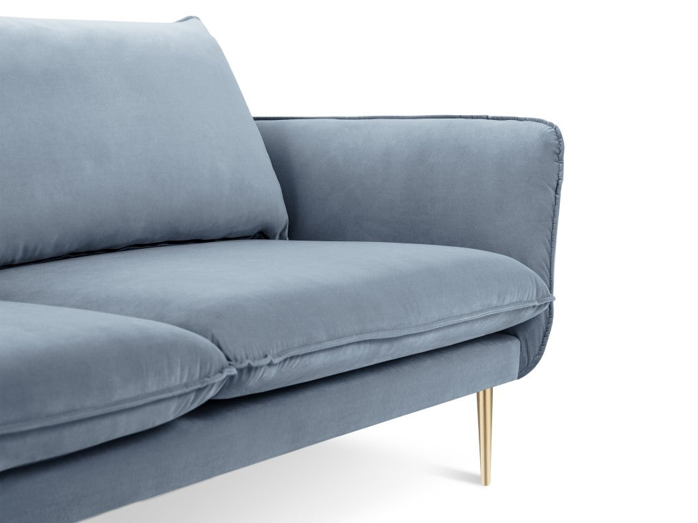 Sofa Vienna i velour 3 pers.