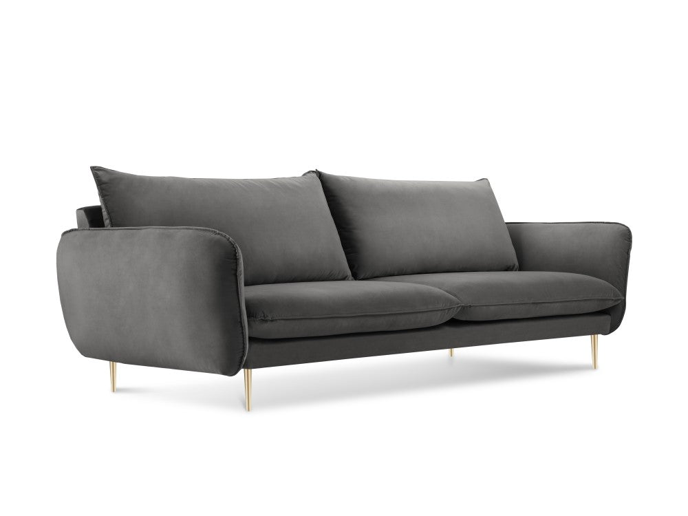 Sofa Vienna i velour 4 pers.