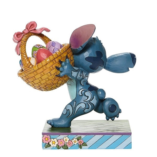 Stitch med pæskeæg - 14,4cm