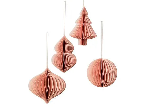 Broste julepynt sæt a 4 dele