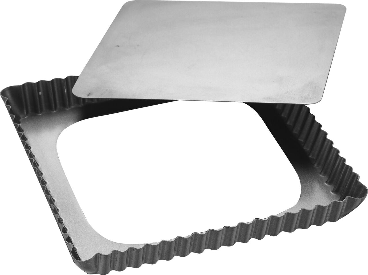 SILVERTOP TÆRTEFORM MED LØS BUND 21 X 21 CM
