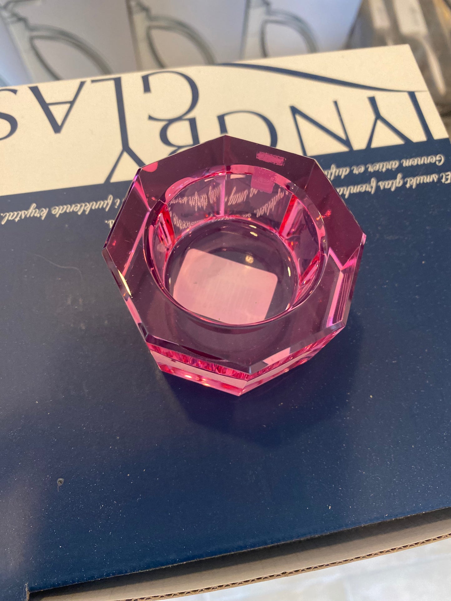 Lyngby Krystal Fyrfadsstage - flere farver