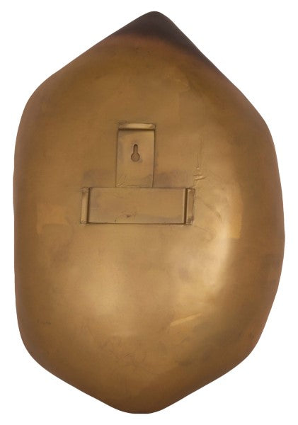 Væghængt lanterne i varme toner 46cm