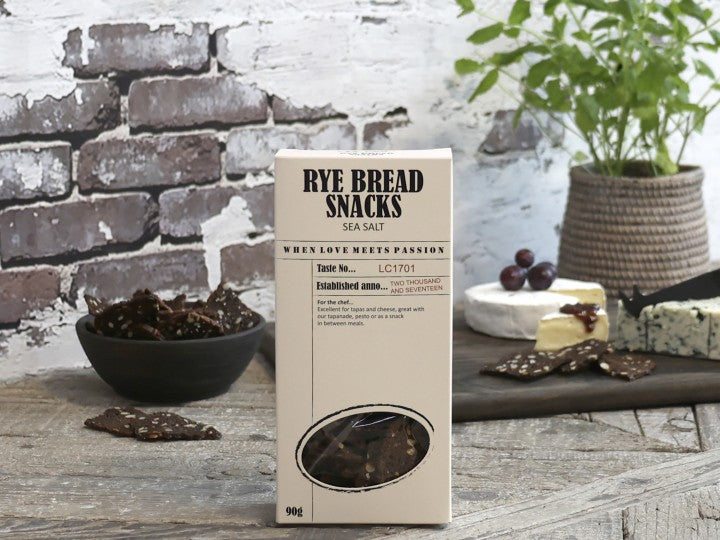 Le Cru Rugbrødssnacks med salt
