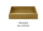Mojoo LUX Lak Bakke 19x19x3,5cm - flere forskellige farver