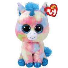 TY Blitz multifarvet unicorn 15,5cm
