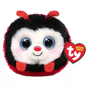 TY Beanie Balls IZZY - ladybug