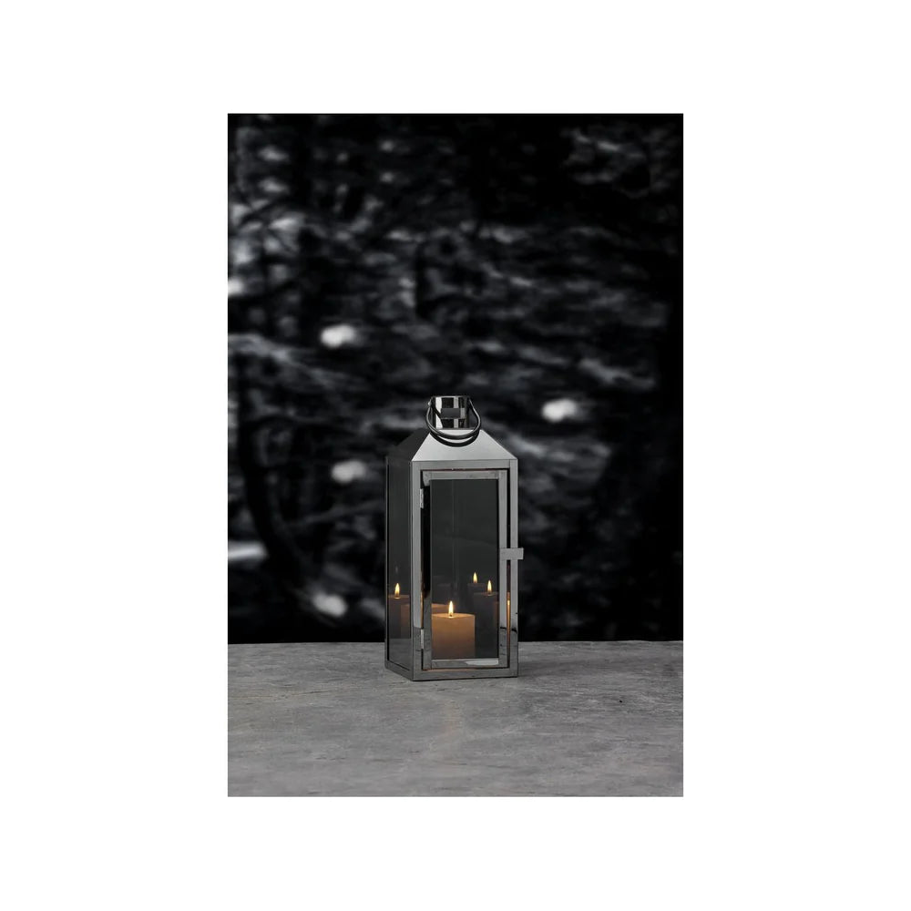 Villa Collection lanterne titanium h35cm