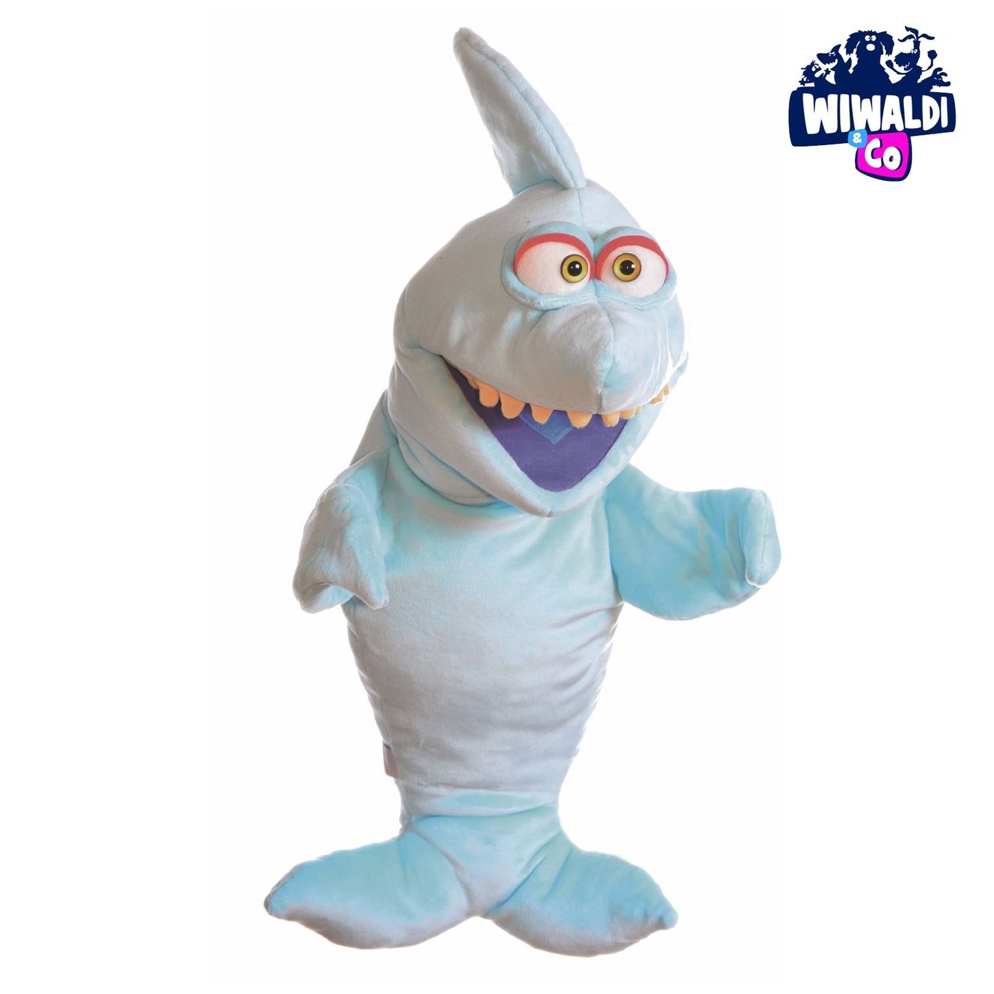 Wiwaldi Hai 48cm hånddukke