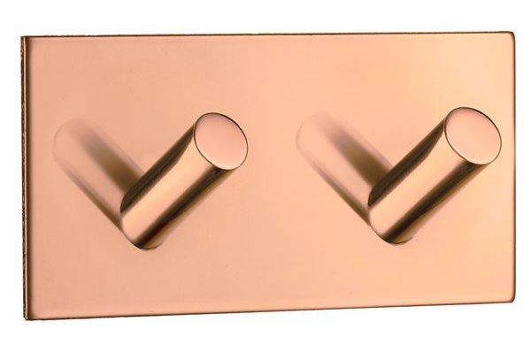 Beslagsboden Selvklæbende Dobbeltkrog kobberfinish