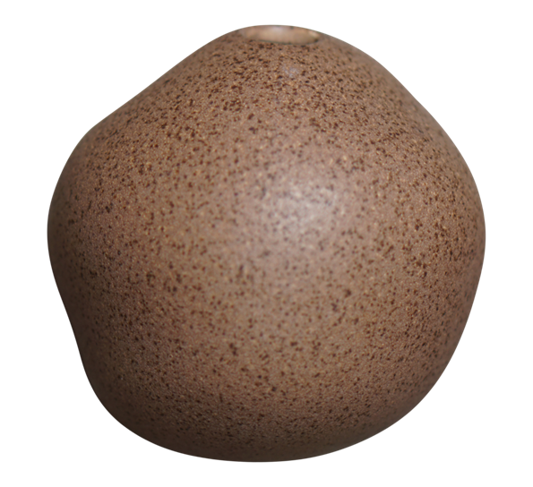 Vægvase Miniature i brun large