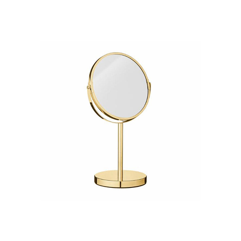 Bloomingville Milde Bordspejl m/Forstørrelse – Guld Metal