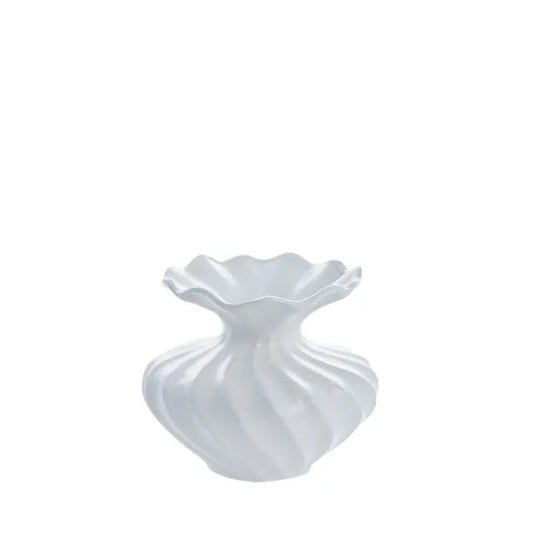 Susille vase H14 cm. hvid