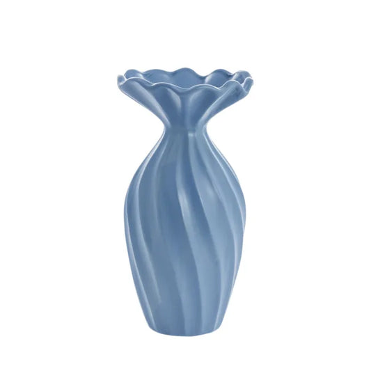 Susille vase H25 cm. blå