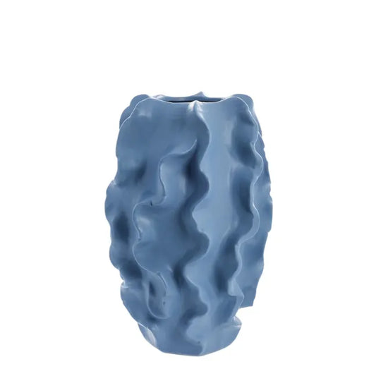Sannia vase H37,5 cm. blå