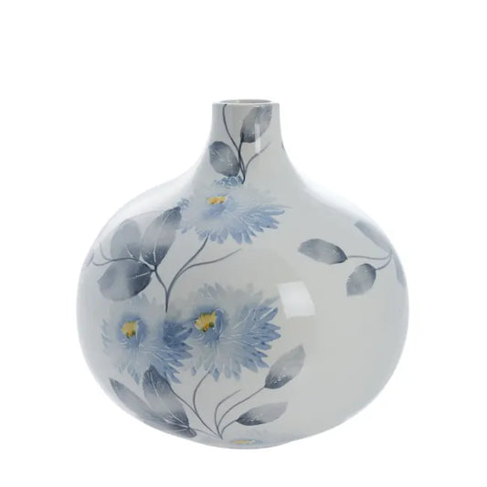 Sanella vase H27 cm. blå