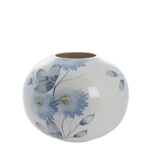 Sanella vase H21 cm. blå