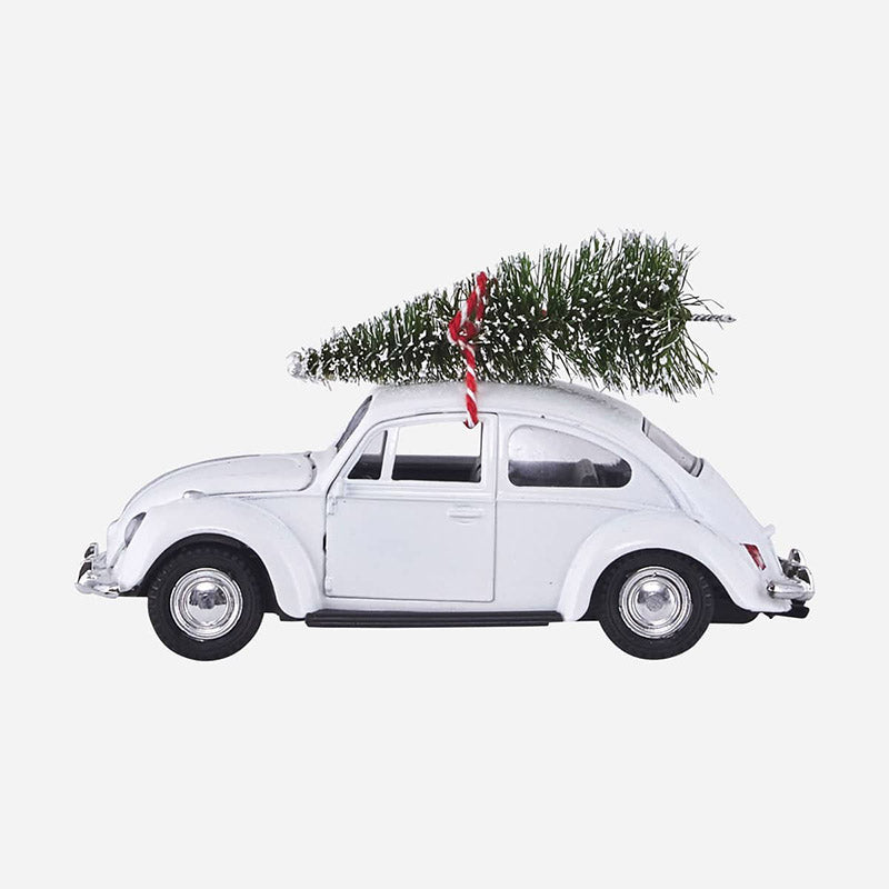 House Doctor Xmas Julebil – Hvid (Stor, 12,5 cm)