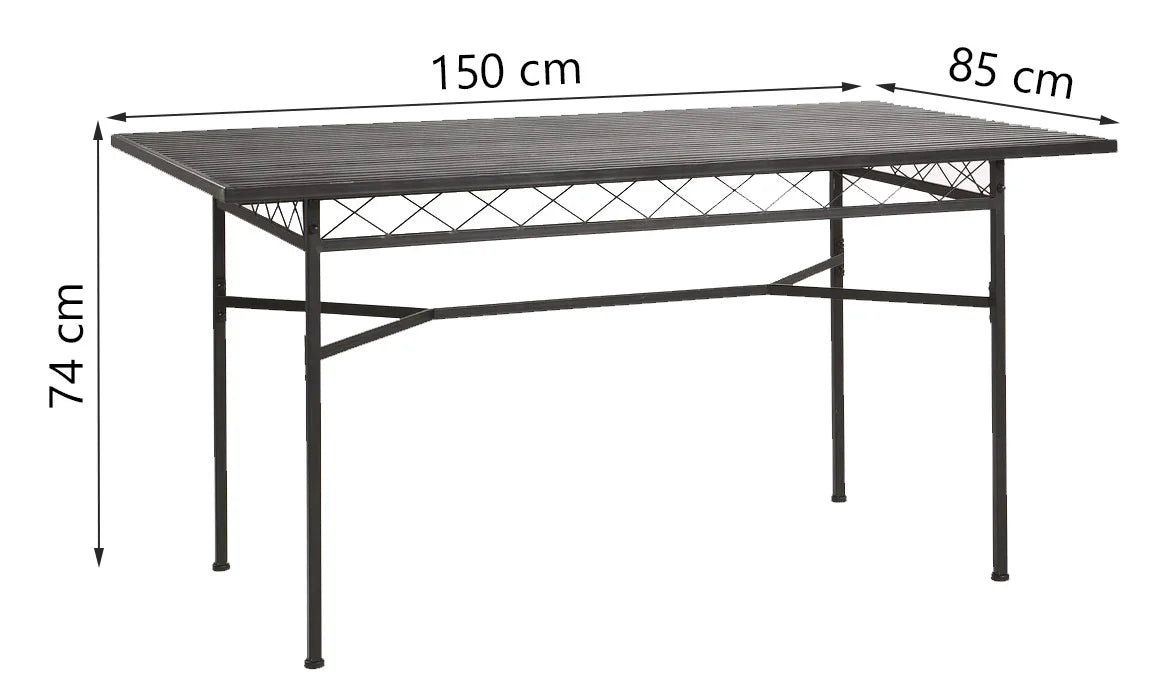 Lene Bjerre Gardia havebord grøn