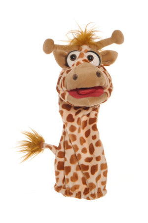 Quasselwurm Giraf hånddukke 39cm