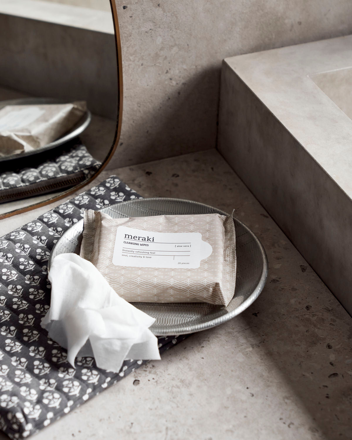 Meraki Opfriskende Renseservietter (20 stk)