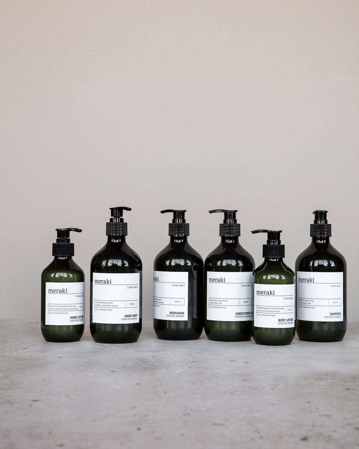 Meraki håndlotion 275ml Linen Dew