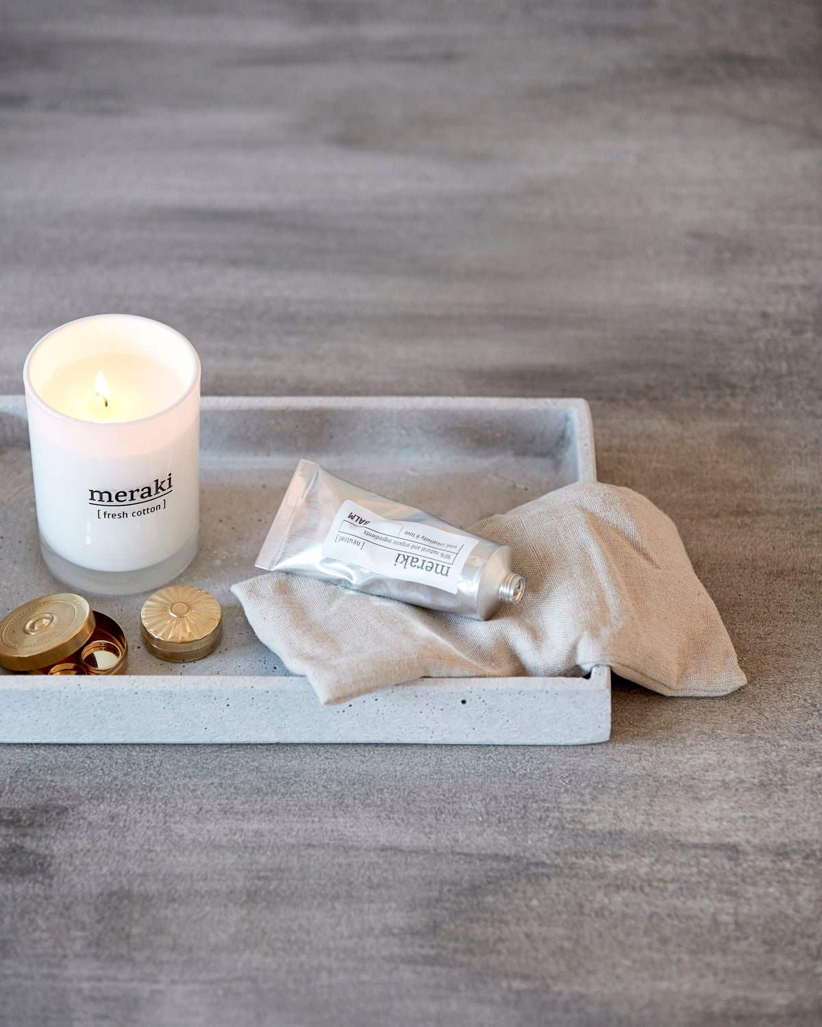 Meraki Terapi øjenpude beige