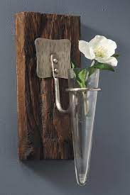 Vægvase Recycled Træ