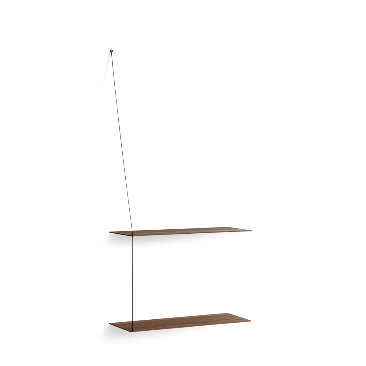 Woud Stedge hylde 60 cm i røget eg