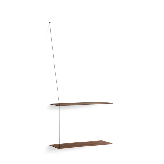 Woud Stedge hylde 60 cm i røget eg